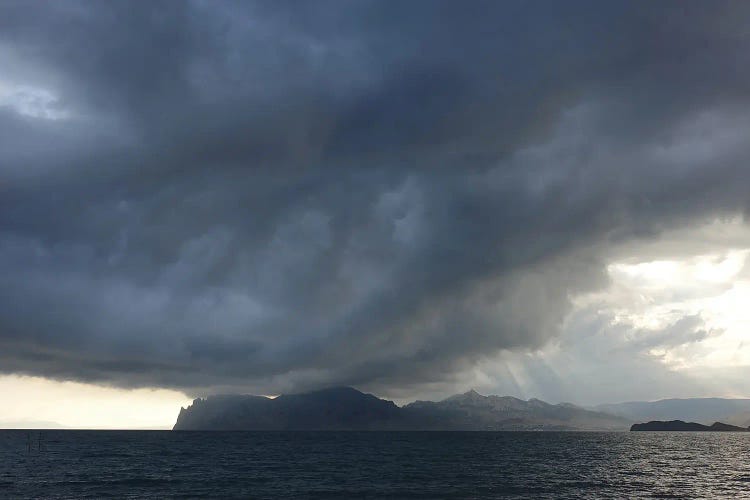 Storm Clouds Over The Sea II