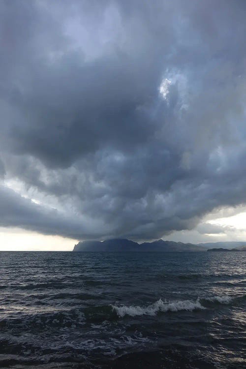 Storm Clouds Over The Sea IV