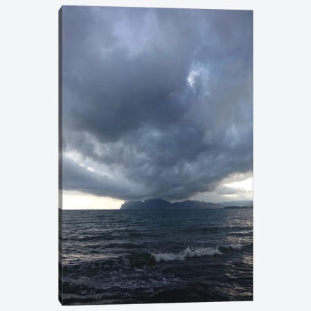 Storm Clouds Over The Sea IV Canvas Print #MII308} by Mike Kiev Art Print