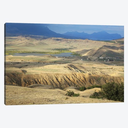 Hilly Landscape By The Sea VIII Canvas Print #MII313} by Mike Kiev Canvas Art