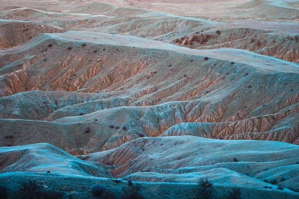Mike Kiev: Cold Desert Landscape by Mike Kiev