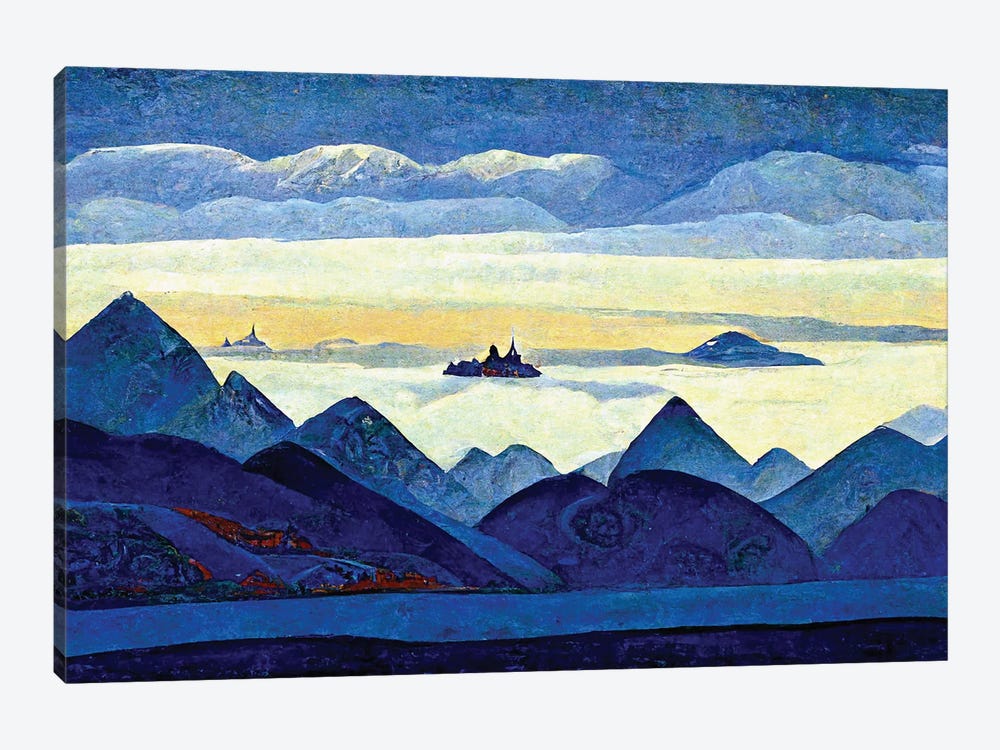Blue Mountains I by Mike Kiev 1-piece Art Print