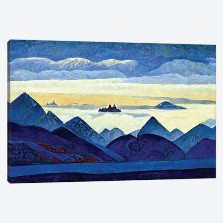 Blue Mountains I Canvas Print #MII336} by Mike Kiev Canvas Print