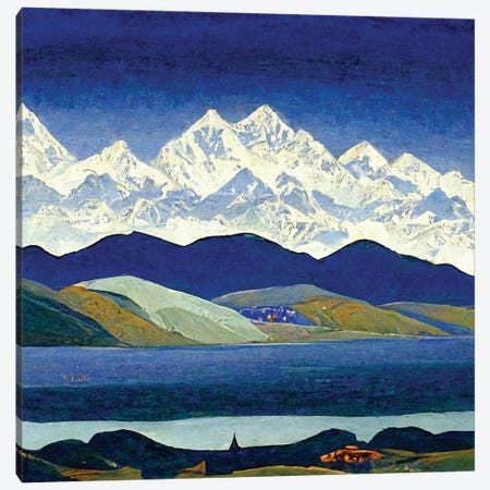 Blue Mountains III Canvas Print #MII338} by Mike Kiev Canvas Wall Art