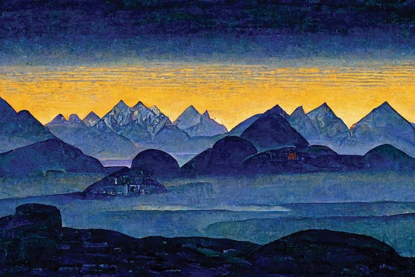 Mike Kiev: Blue Mountains IV by Mike Kiev