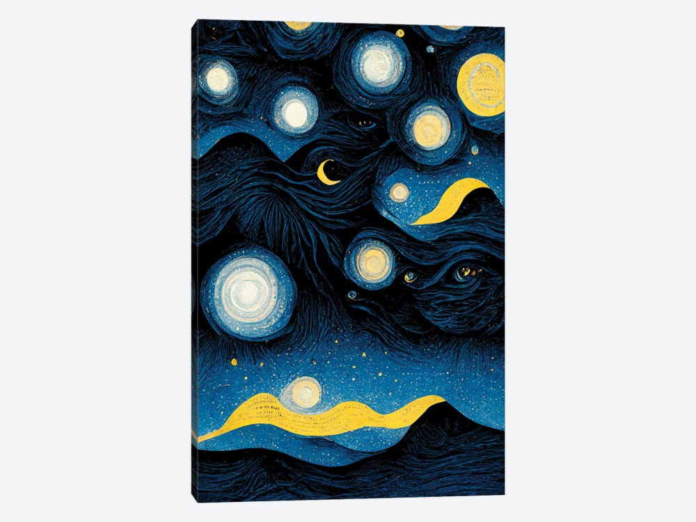 Starry Night by Mike Kiev 1-piece Art Print