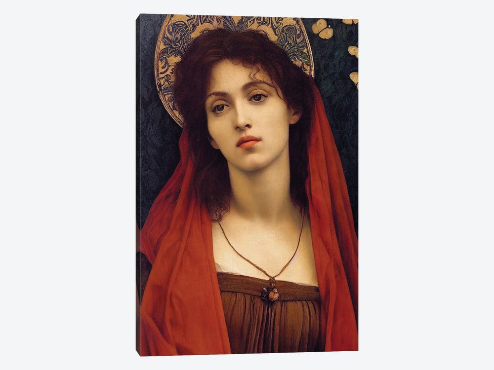 Madonna Painting II by Mike Kiev 1-piece Canvas Print