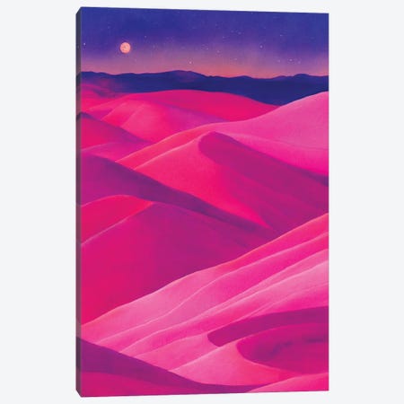 Pink Desert Canvas Print #MII398} by Mike Kiev Canvas Art