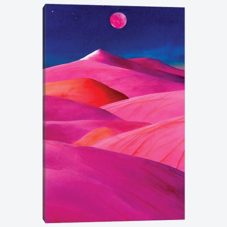 Pink Desert II Canvas Print #MII399} by Mike Kiev Canvas Wall Art