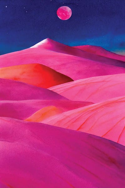 Mike Kiev: Pink Desert II by Mike Kiev