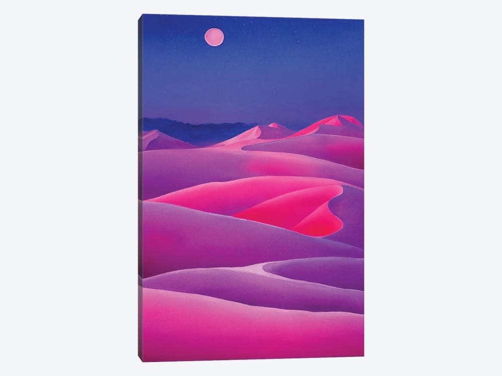 Pink Desert III by Mike Kiev 1-piece Art Print