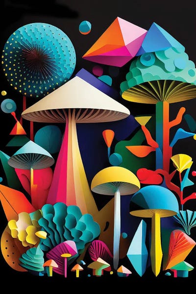 Mike Kiev: Fantastic Mushrooms I by Mike Kiev