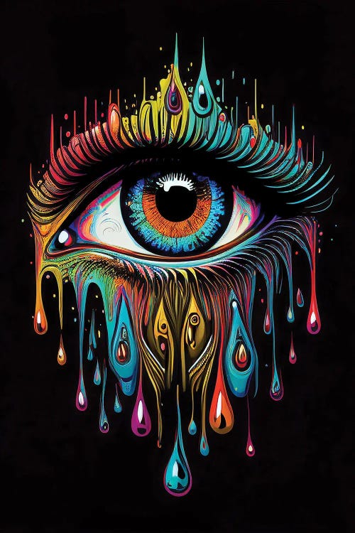 Magic Eye by Mike Kiev wall art