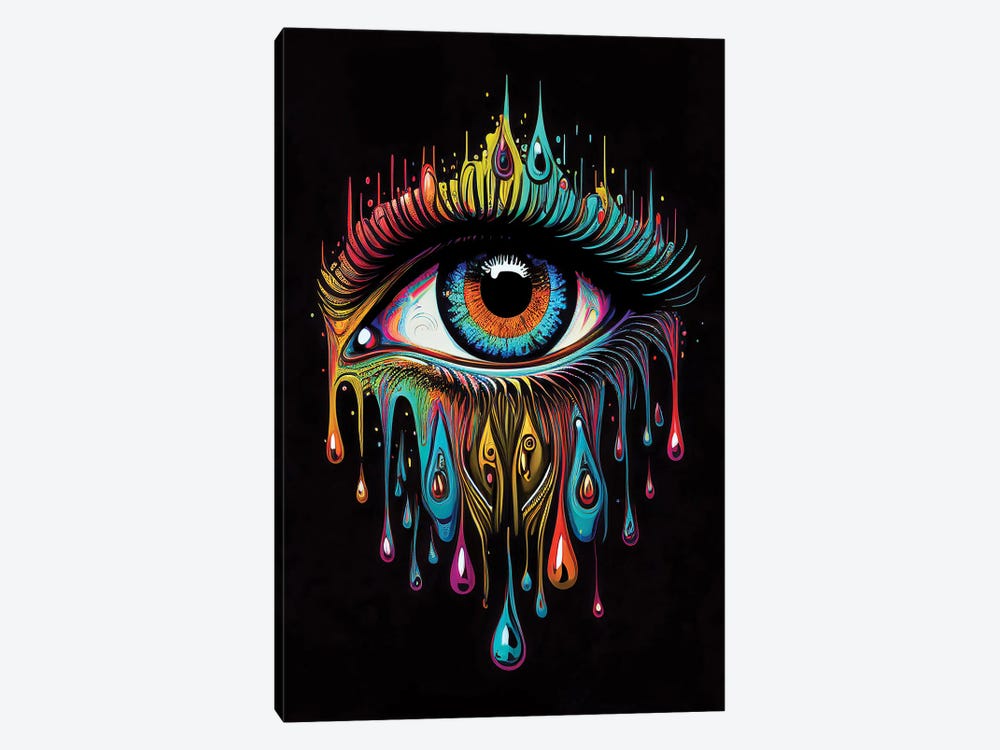 Magic Eye by Mike Kiev 1-piece Canvas Print