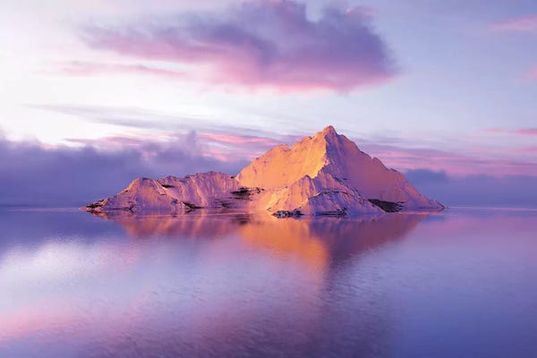 Mike Kiev: Frozen Mountains In The Sea II by Mike Kiev