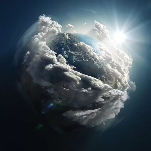 Mike Kiev: Sunrise Over The Earth by Mike Kiev