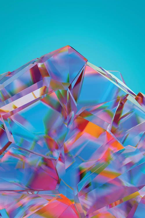 Broken Crystal by Mike Kiev wall art