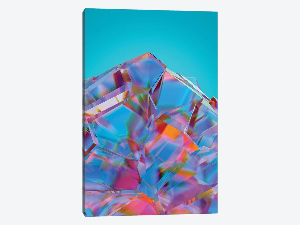 Broken Crystal by Mike Kiev 1-piece Art Print