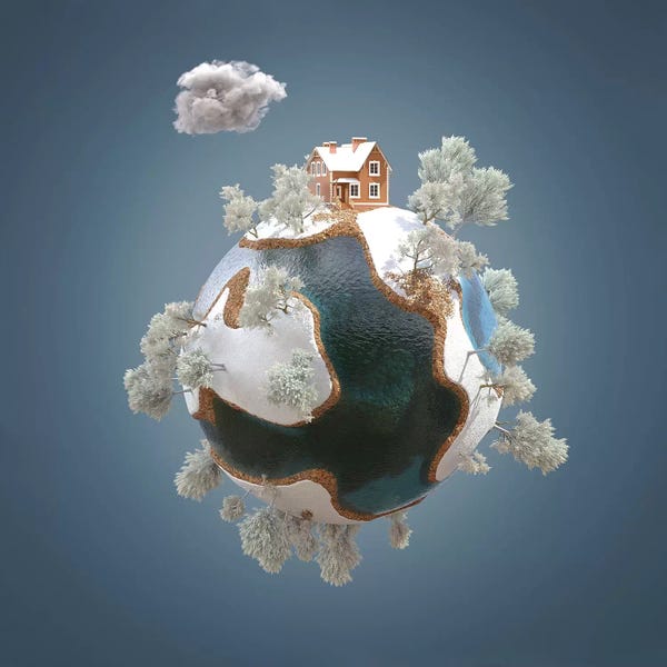 Mike Kiev: Winter On A Small Planet by Mike Kiev