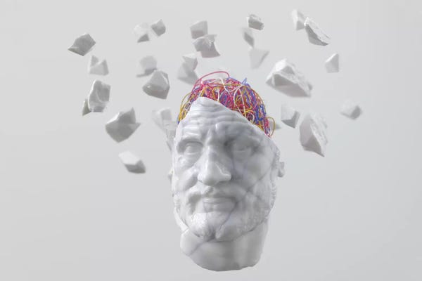 Mike Kiev: Ancient Man With Wires In His Head by Mike Kiev