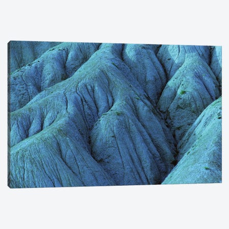 Blue Eroded Mountainside Canvas Print #MII73} by Mike Kiev Canvas Artwork