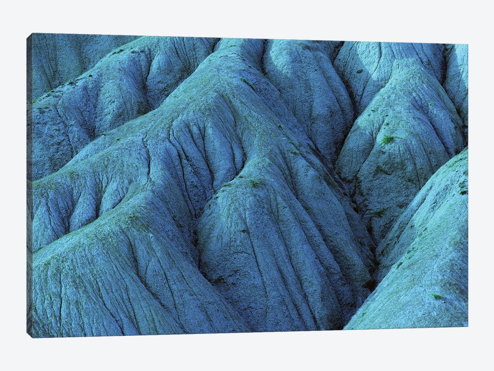Blue Eroded Mountainside by Mike Kiev 1-piece Canvas Wall Art