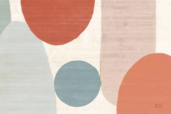 Large | 37"-48": Spring Costa Del Sol I Muted Crop by Michael Mullan