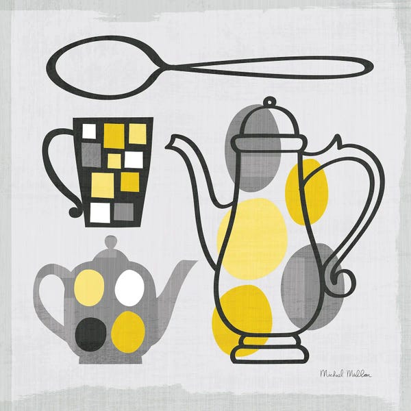 Michael Mullan: Modern Kitchen Square IV by Michael Mullan