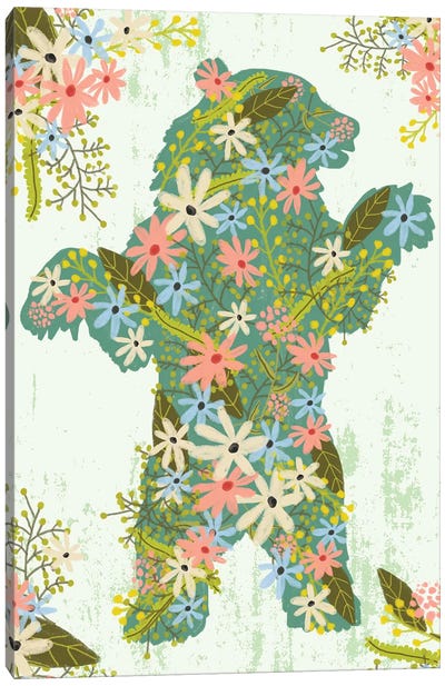 Bear Canvas Art Print - Mia Charro