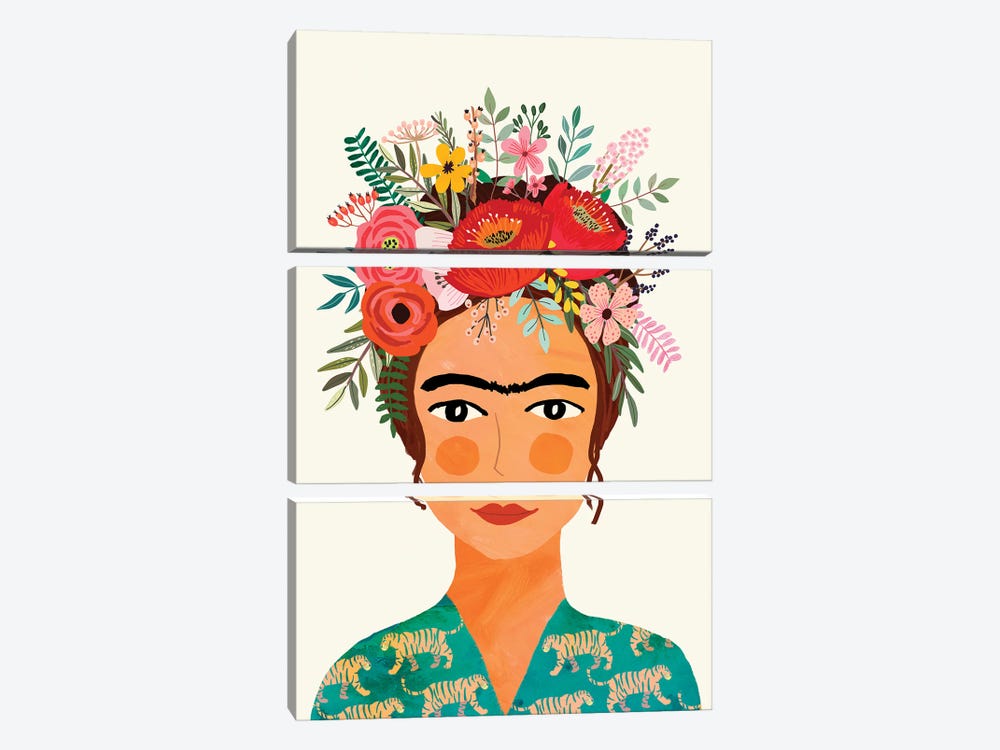 Frida by Mia Charro 3-piece Canvas Art