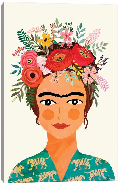 Frida Canvas Art Print - Mia Charro