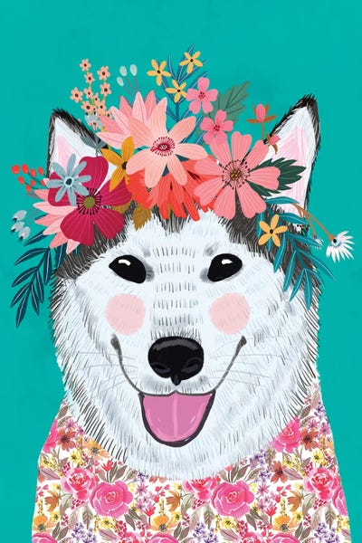 Siberian Huskies: Husky by Mia Charro