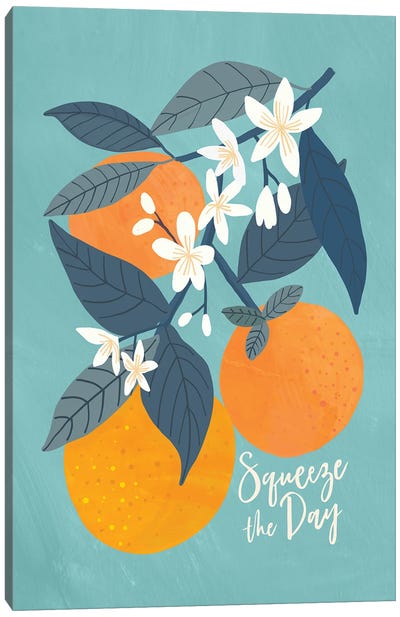 Oranges Canvas Art Print - Mia Charro