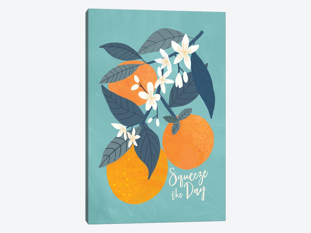 Oranges by Mia Charro 1-piece Canvas Art Print