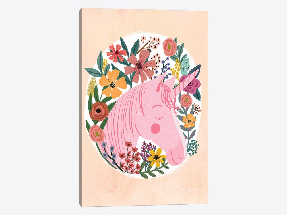 Pink Horse II by Mia Charro 1-piece Art Print