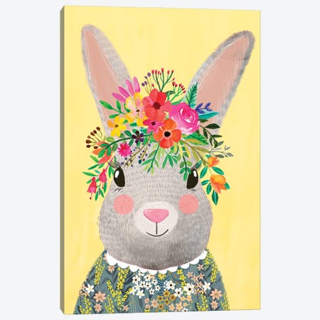 Rabbit Canvas Print #MIO140} by Mia Charro Canvas Print