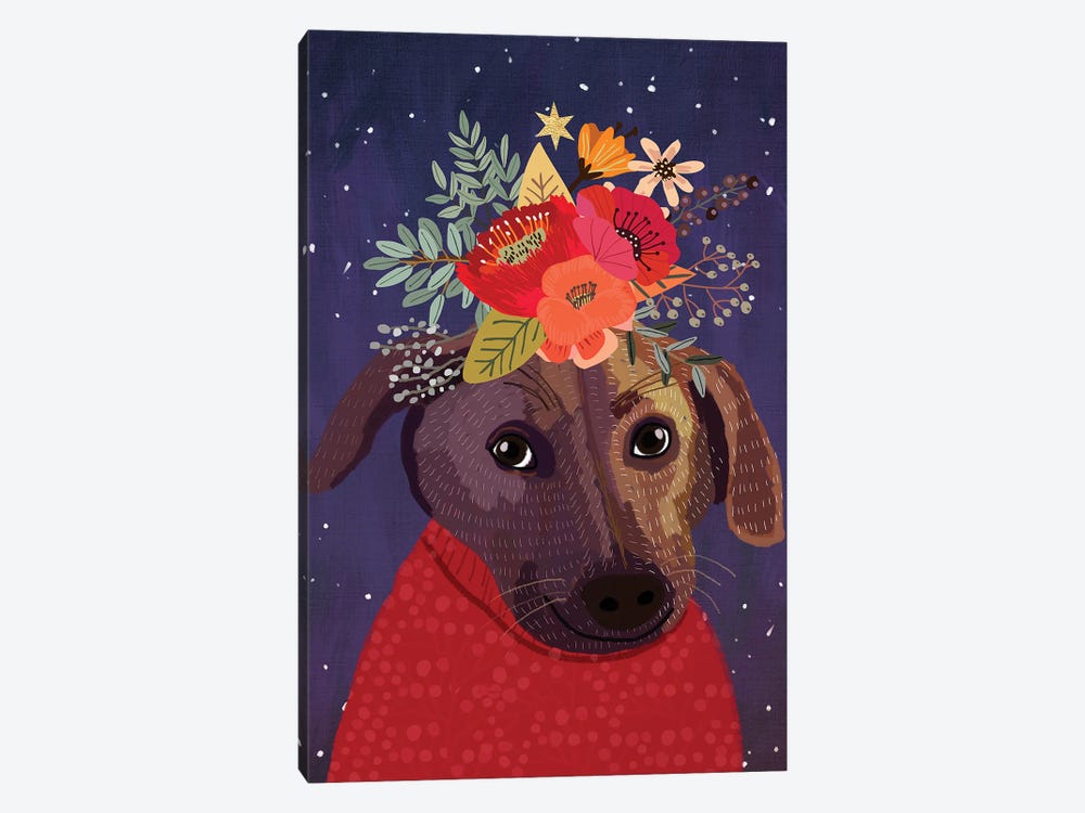 Doggy by Mia Charro 1-piece Canvas Print
