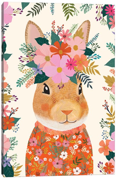 Easter Canvas Art Print - Rabbit Art
