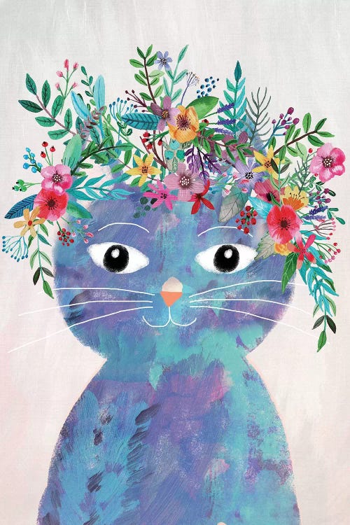 Flower Cat II by Mia Charro wall art