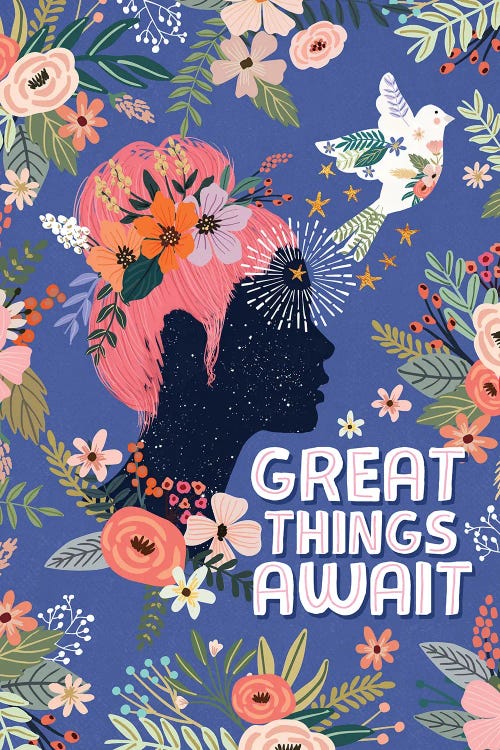 Great Things by Mia Charro wall art