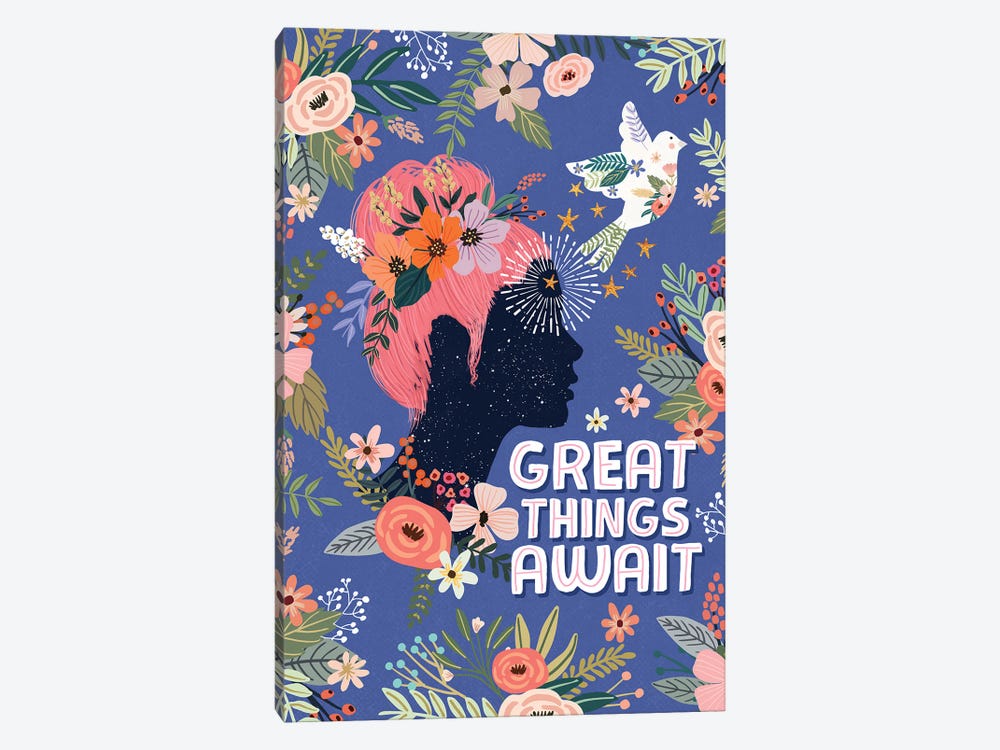 Great Things by Mia Charro 1-piece Canvas Print