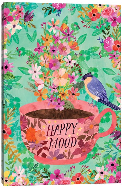Happy Mood Canvas Art Print - Mia Charro