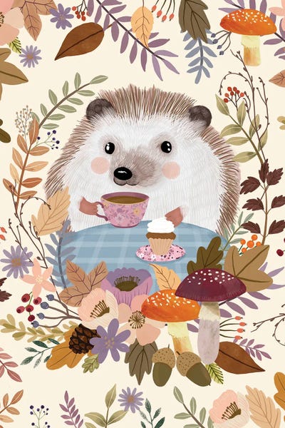 Hedgehog II by Mia Charro framed wall art