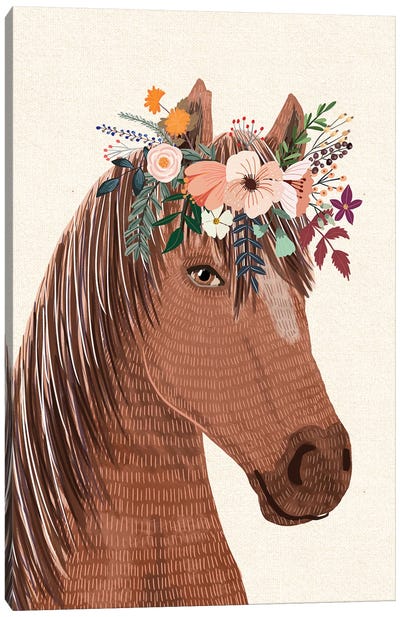 Horse Canvas Art Print - Mia Charro