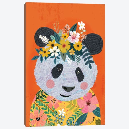 Panda Butterfly Canvas Print #MIO182} by Mia Charro Canvas Print
