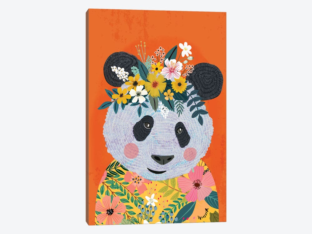 Panda Butterfly by Mia Charro 1-piece Art Print