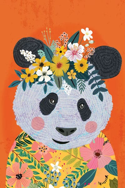 Pandas: Panda Butterfly by Mia Charro