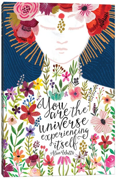 The Entire Universe Canvas Art Print - Mia Charro
