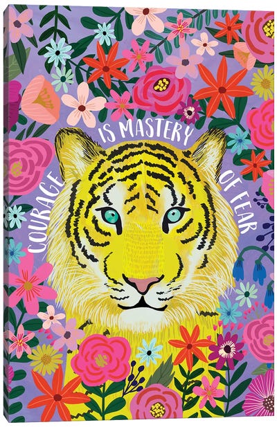 Tiger Canvas Art Print - Mia Charro