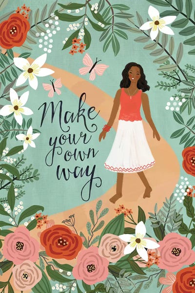 Make Your Own Way by Mia Charro canvas print
